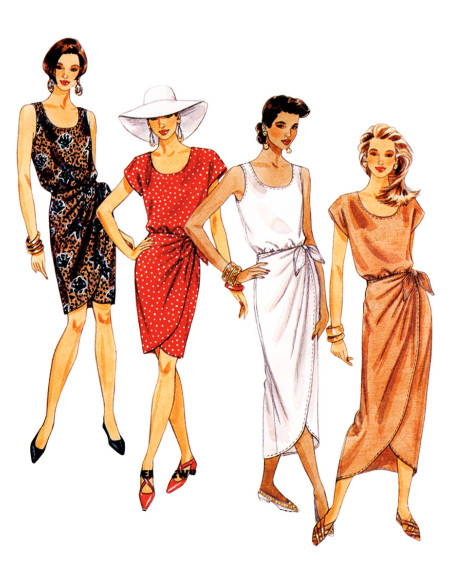 Vintage jurkpatroon - McCall's 8501