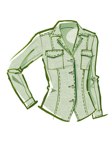 Jas-overhemd patroon - McCall's 8504