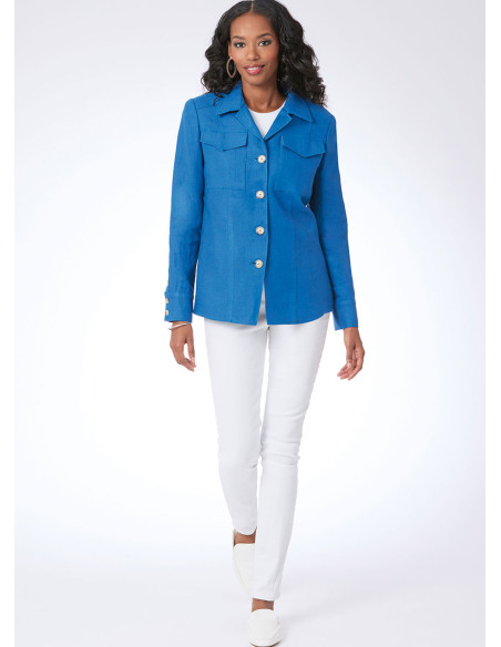 Jas-overhemd patroon - McCall's 8504