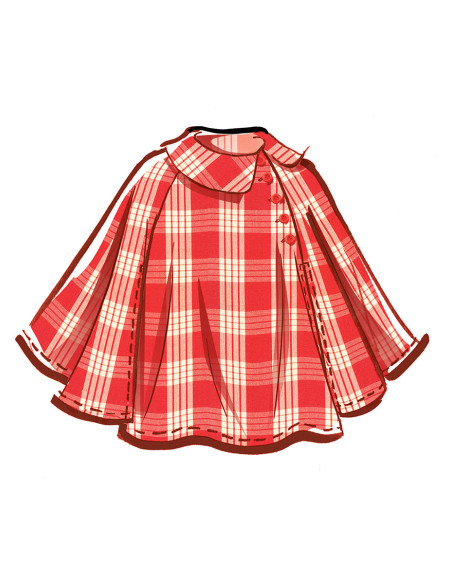 Cape patroon - McCall's 8538