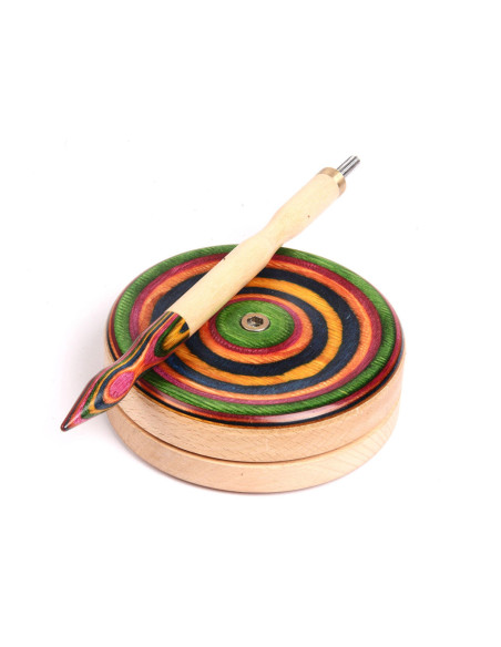 KnitPro Signature houten bolwolhouder
