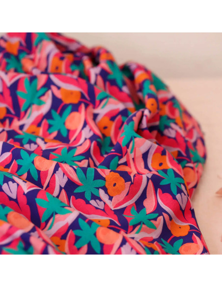 Viscose stof Songe Exotique - Lise Tailor