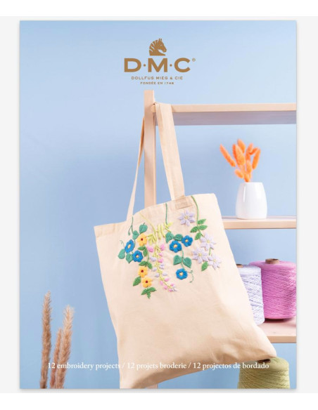 Catalogus 12 borduurprojecten DMC