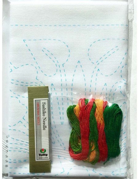 Sashiko-kit Hawaii Anthurium
