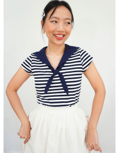 Patroon van top - Know Me 2078