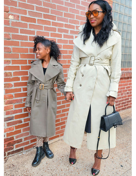 Trenchcoat-patroon - Know Me 2070