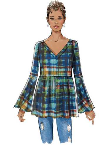 Patroon voor tops - Butterick 6486