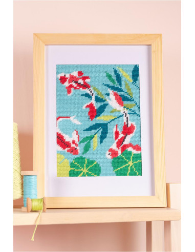 Penelope canvas karpermotief