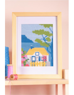 Pénélope canvas motief het huisje