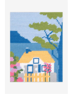 Pénélope canvas motief het huisje 2