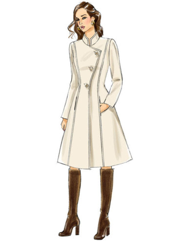 Jas- en mantelpatroon - Butterick 6497