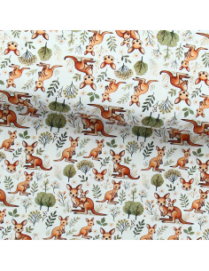 Fantasie jersey stoffen - Kangoeroe 2