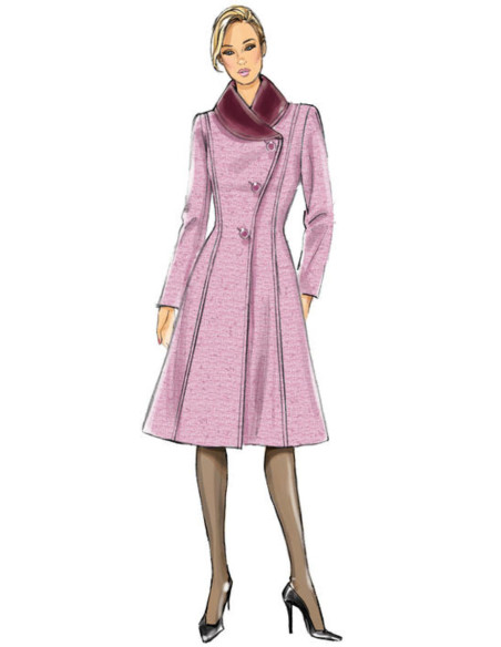 Jas- en mantelpatroon - Butterick 6497