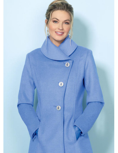 Jas- en mantelpatroon - Butterick 6497