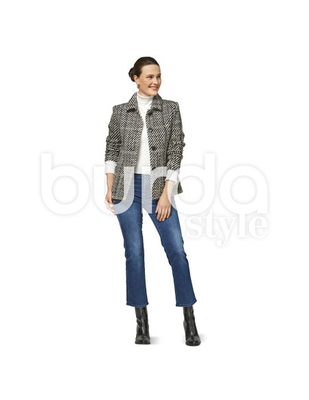 Mantel- en jassenpatroon - Burda 6461