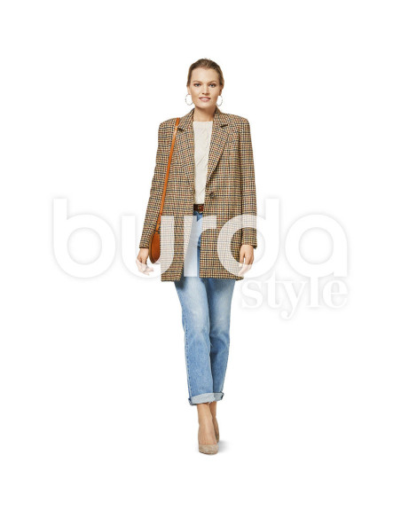 Jas patroon - Burda 6463