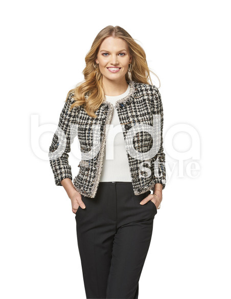 Jas patroon - Burda 6465