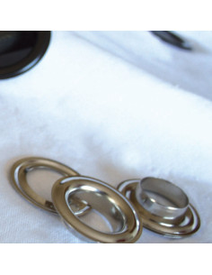 Messing ringen voor gordijnen Ø 40 mm