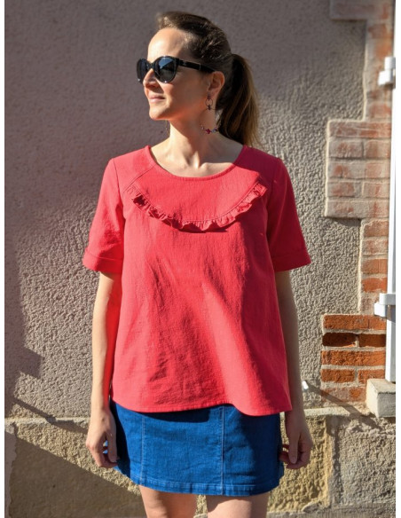 Lunne top patroon - Anna Rose patronen