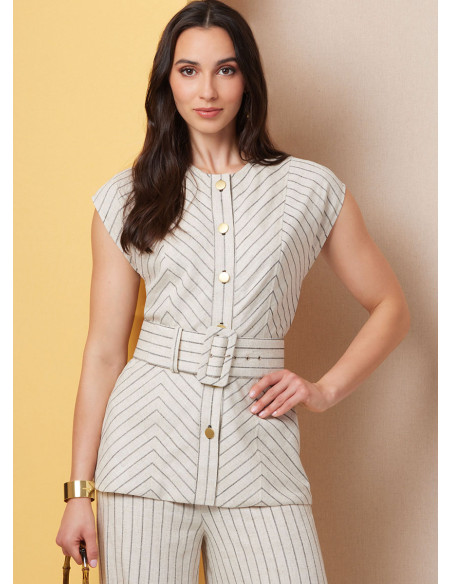 Top patroon - Butterick 7028