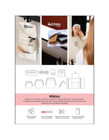 Nikko badkameraccessoires patroon - Ikatee