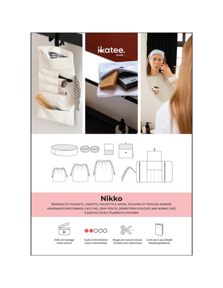 Nikko badkameraccessoires patroon - Ikatee