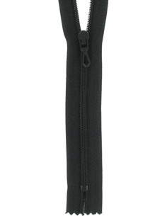 Nylon ritssluiting - Zwart