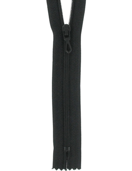 Nylon ritssluiting - Zwart
