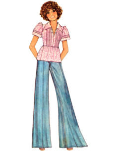Top- en jurkpatroon - McCall's 8569 2
