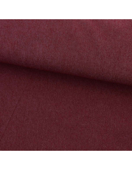 Stretch denim stof - Bordeaux