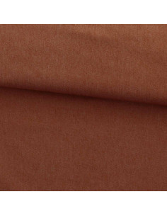 Stretch denim stof - Roestkleurig