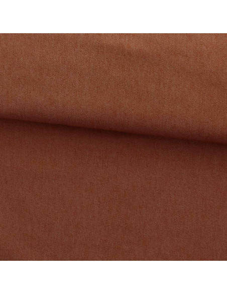 Stretch denim stof - Roestkleurig