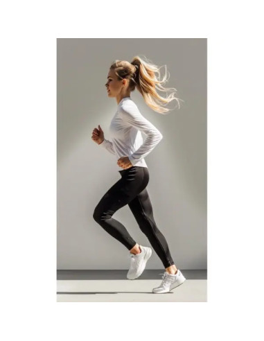 Sport lycra stof - Zwart