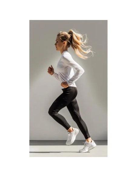 Sport lycra stof - Zwart