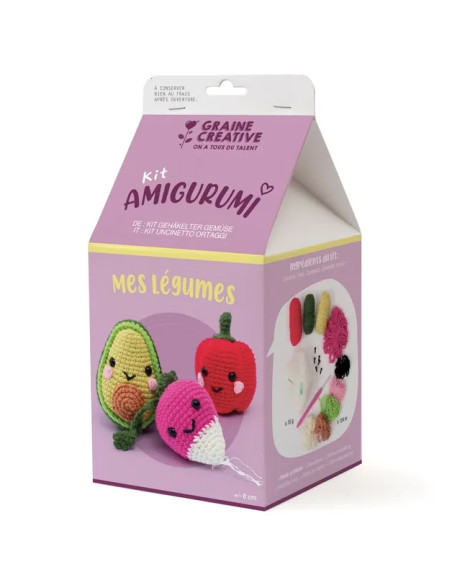 Haakpakket amigurumi - Mijn groenten