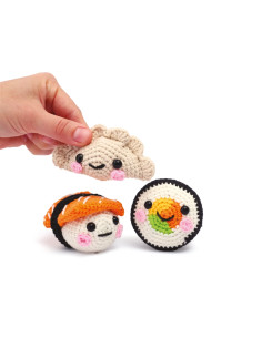 Amigurumi haakpakket - Mijn sushi 2