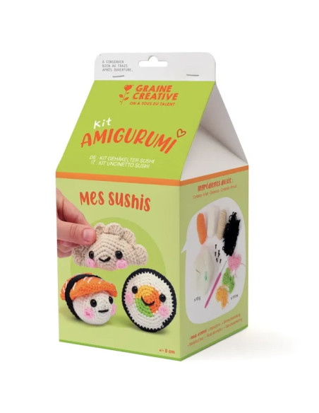 Amigurumi haakpakket - Mijn sushi