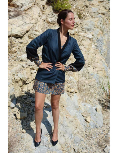 Jas patroon Sable - Maison Fauve