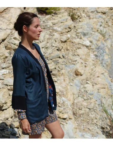 Jas patroon Sable - Maison Fauve