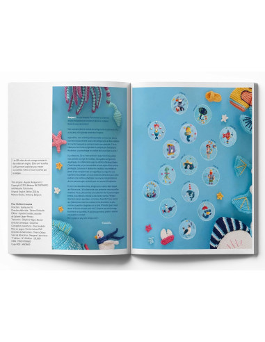 Boek over mariene amigurumi's