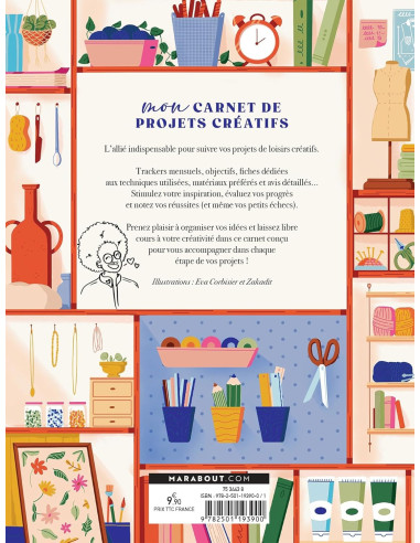 Boek mijn creatieve projectnotitieboekje