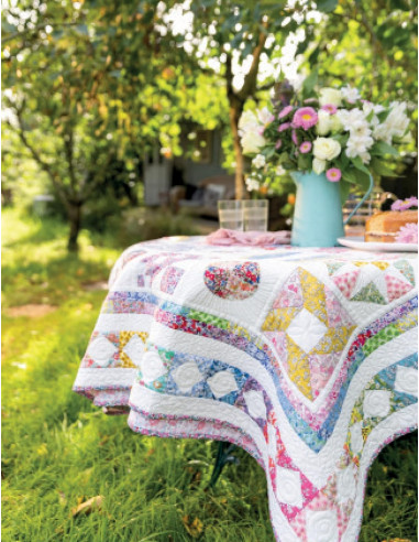 Boek 1 quilt, 100 blokken - Alice in Wonderland