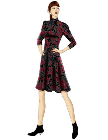 Jurkpatroon - Vogue 9264