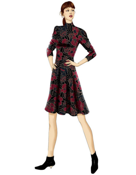 Jurkpatroon - Vogue 9264