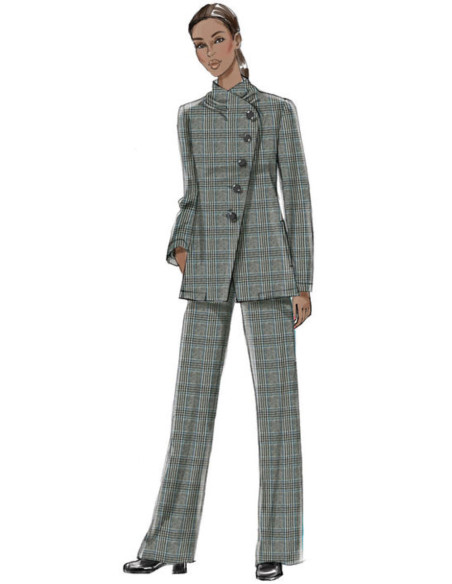 Jas- en broekpatroon - Vogue 9274