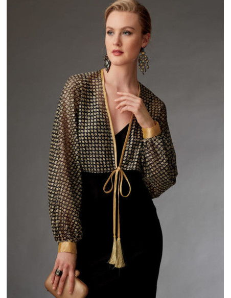 Bolero- en minicapepatroon - Vogue 9276