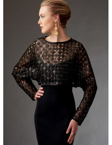 Bolero- en minicapepatroon - Vogue 9276