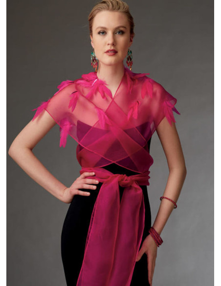 Bolero- en minicapepatroon - Vogue 9276