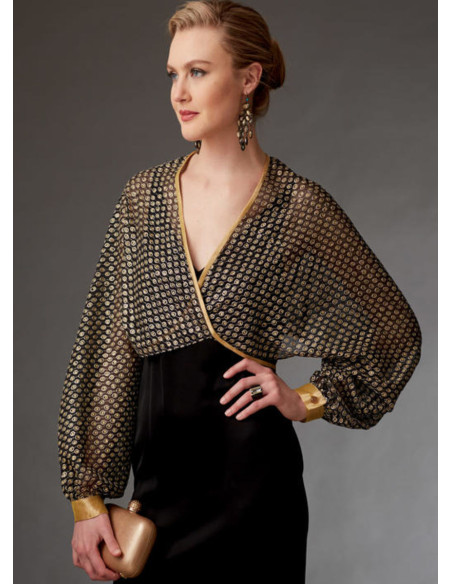Bolero- en minicapepatroon - Vogue 9276