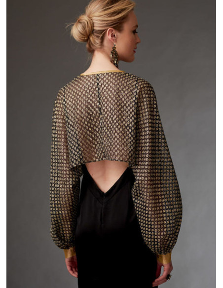 Bolero- en minicapepatroon - Vogue 9276